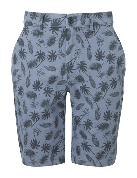 WOM-WB905-Mens Palm Print Shorts 2